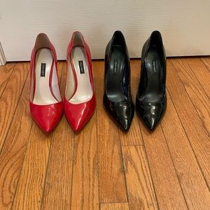 2 pair of Nine West pumps